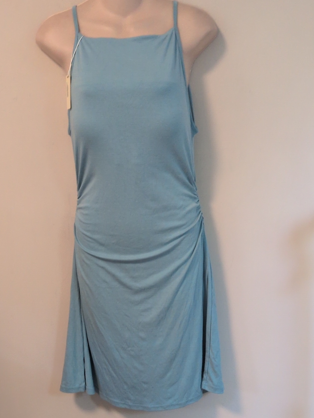 Ogl Cool Touch A-Line Ruched Mini Bra Dress M - Picture 6 of 15